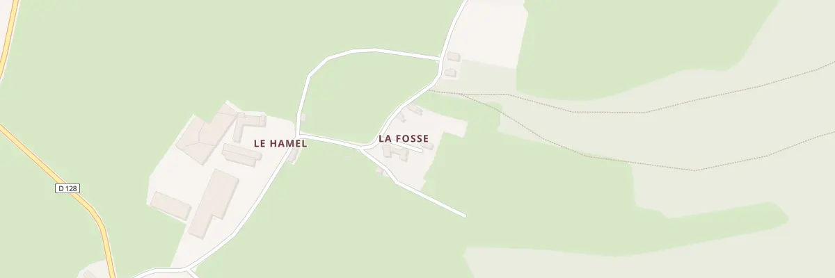 Plan du 5024 La Fosse à Rapilly