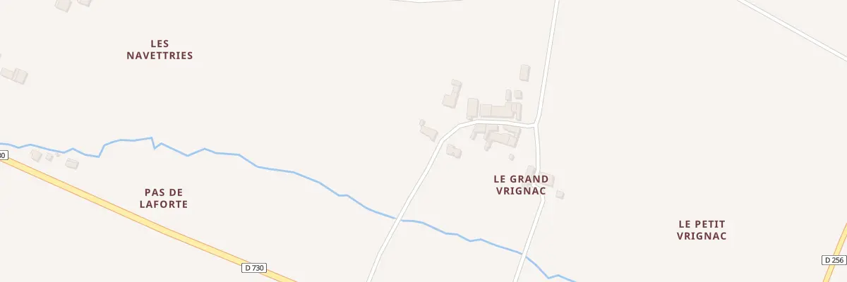 Plan du 1 Le Grand Vrignac à Chepniers