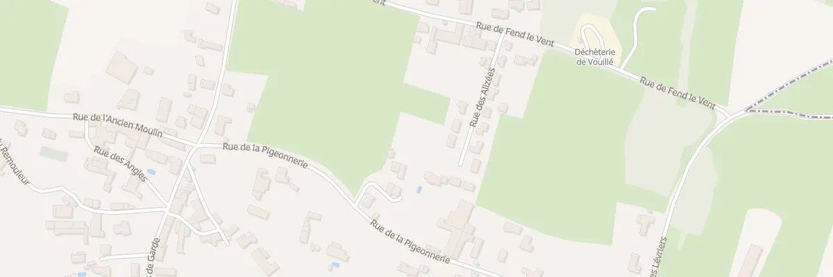 Plan du 9 Imp du Bois Ramier à Vouillé