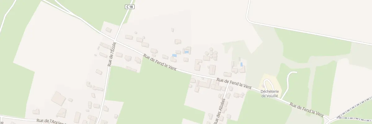 Plan du 41 Rue de Fend Le Vent à Vouillé