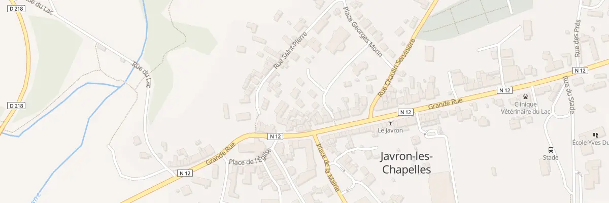 Plan du 86 Gr Grande Rue à Javron-les-Chapelles