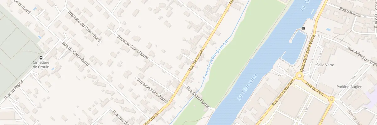 Plan du 188 Rue de Crouin à Cognac
