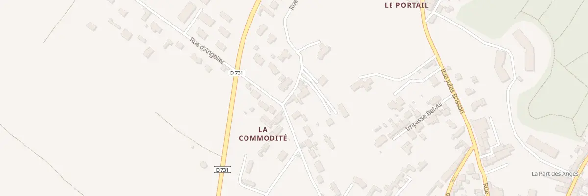 Plan du 98 Rue d’Angelier à Cognac