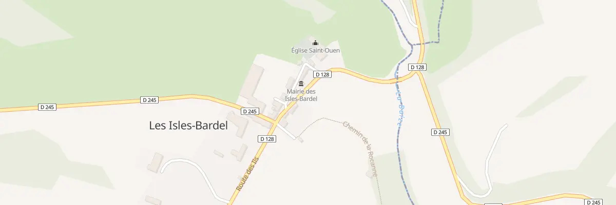 Plan du 1 Rte des Ils aux Isles-Bardel