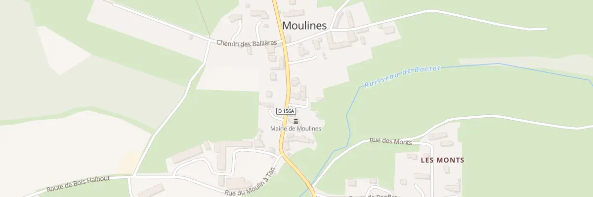 Plan du 10 Rue du Moulin à Tan à Moulines