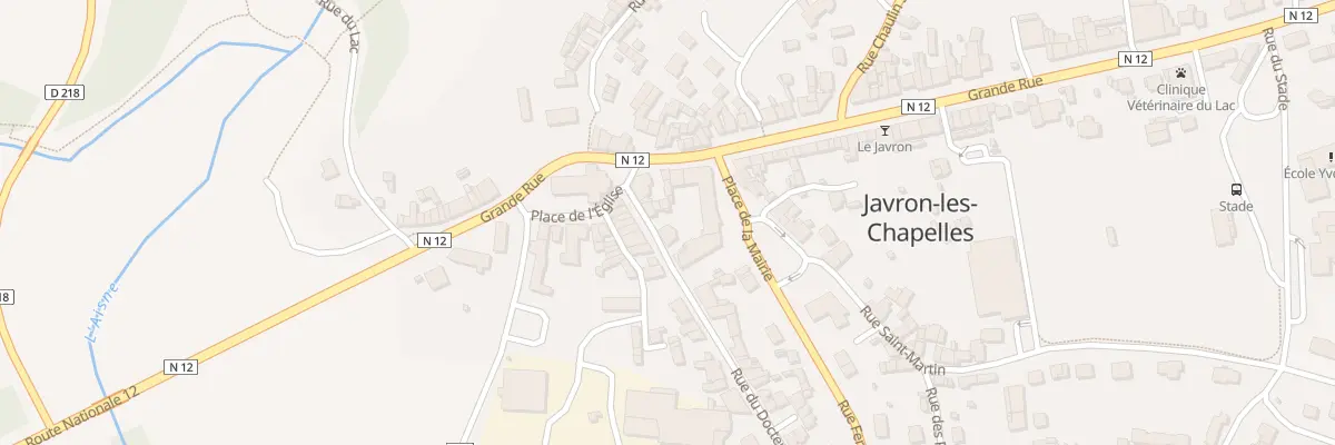 Plan du 5 Rue du Docteur Cumin à Javron-les-Chapelles