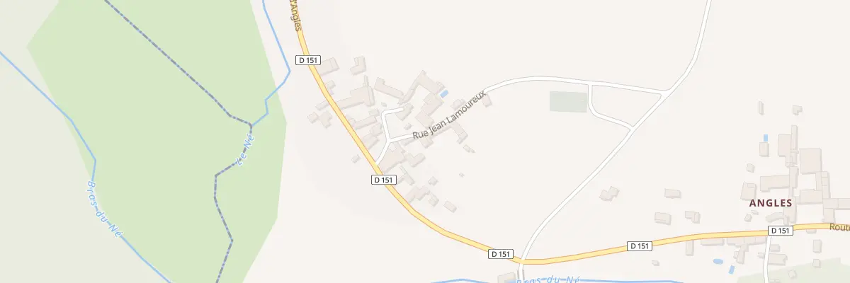 Plan du 6 Rue Jean Lamoureux à Salles-d’Angles