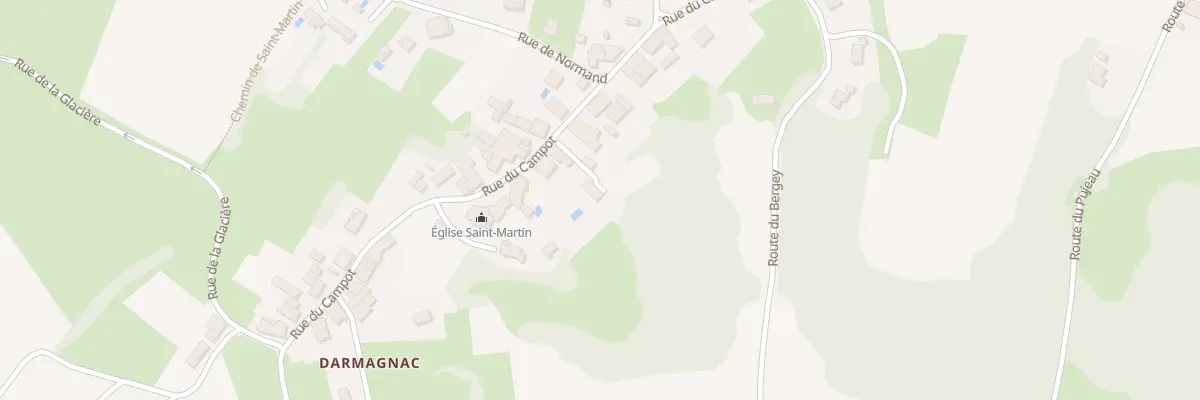 Plan du 39A Bourg Est à Villenave-de-Rions