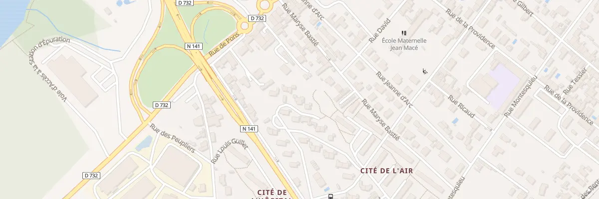 Plan du 4 Rue du Docteur Calmette à Cognac