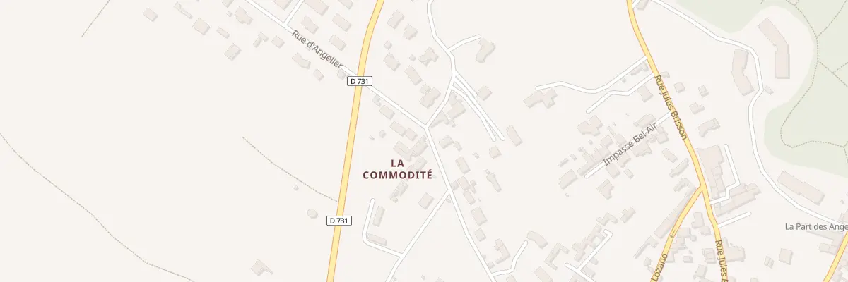 Plan du 73 Rue d’Angelier à Cognac