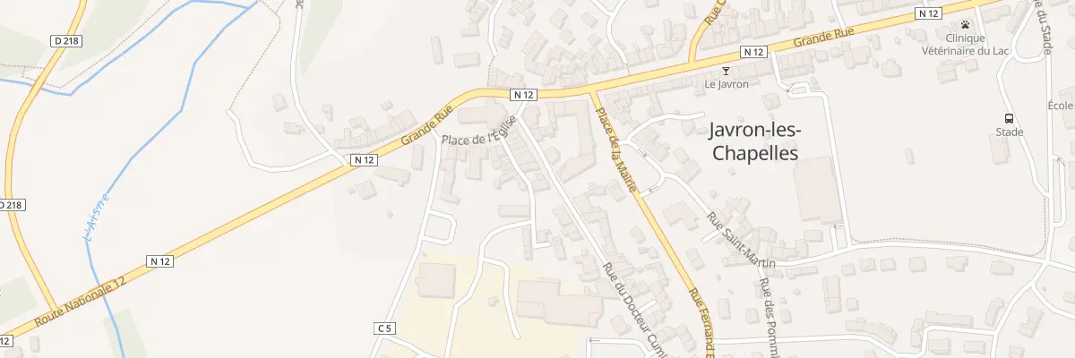 Plan du 18 Rue du Docteur Cumin à Javron-les-Chapelles