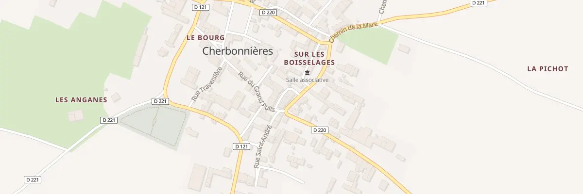 Plan du 12 Rue du Centre à Cherbonnières