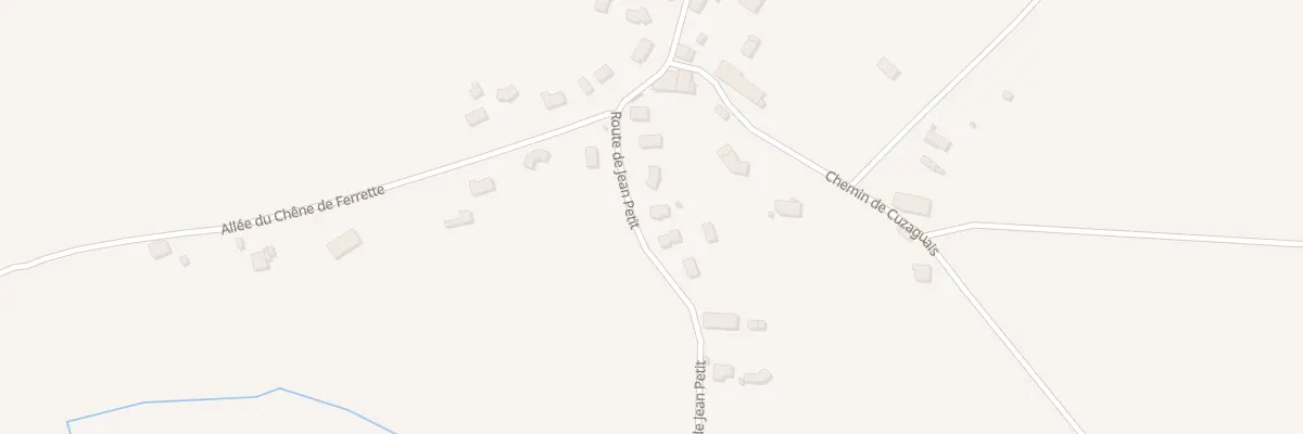 Plan du 652 Rte de Jean Petit à Laruscade