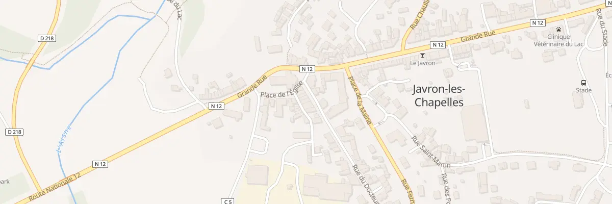 Plan du 10 Rue du Docteur Cumin à Javron-les-Chapelles