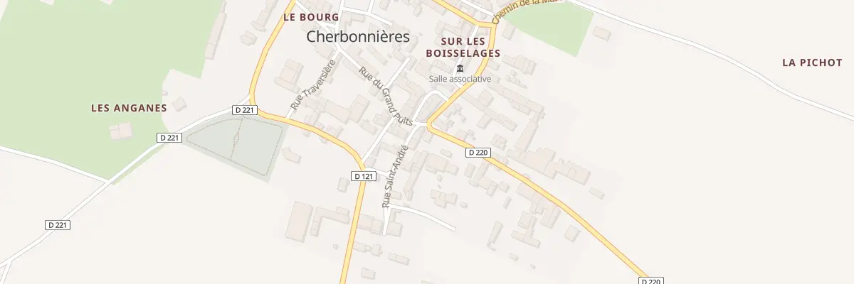 Plan du 2 Rue des Plantes à Cherbonnières