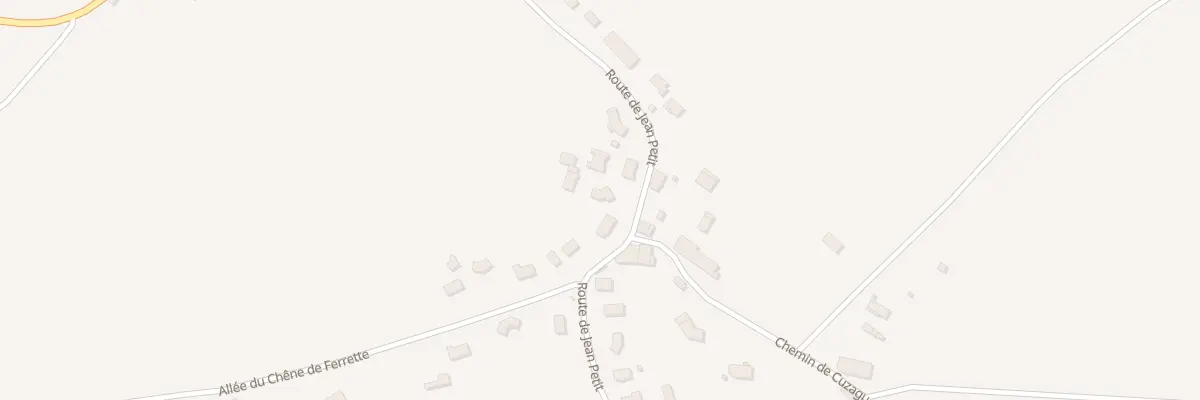 Plan du 831 Rte de Jean Petit à Laruscade