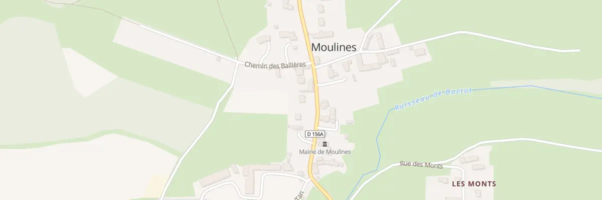 Plan du 11 Rue du Moulin à Tan à Moulines