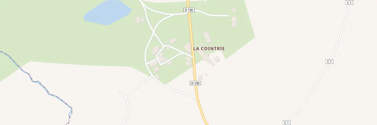 Plan du 1 La Cointrie à Saint-Pardoux-Soutiers