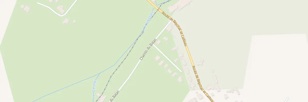 Plan du 21 Che du Batan à Saint-Germain-du-Puch