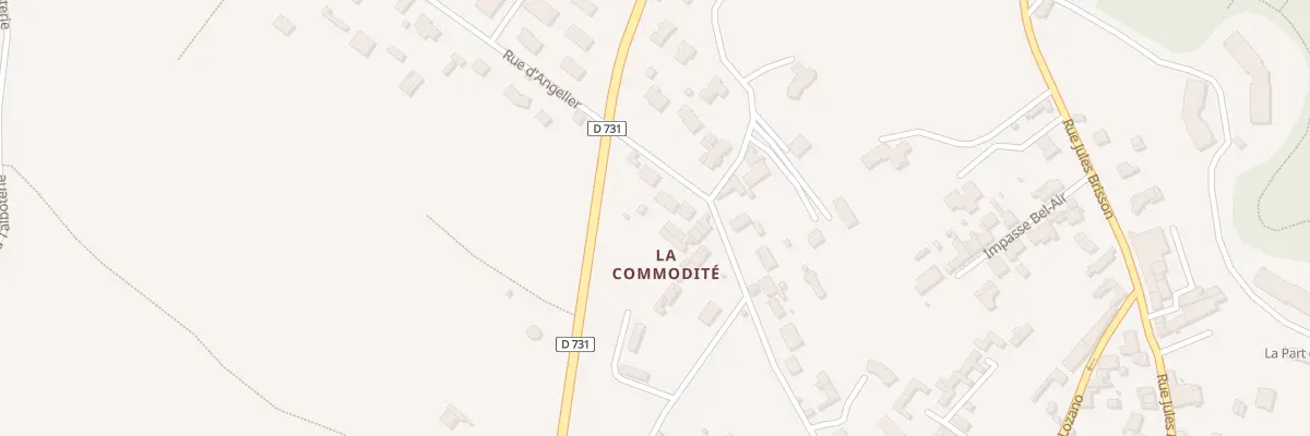 Plan du 77 Rue d’Angelier à Cognac