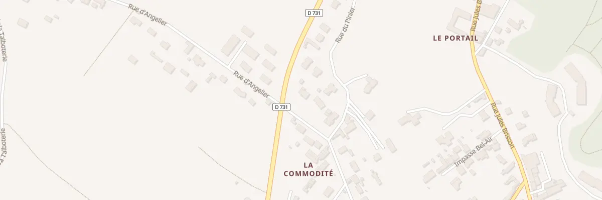 Plan du 104 Rue d’Angelier à Cognac