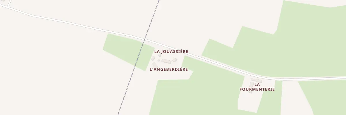 Plan du 5434 La Jouassiere à Saint-Denis-d’Orques