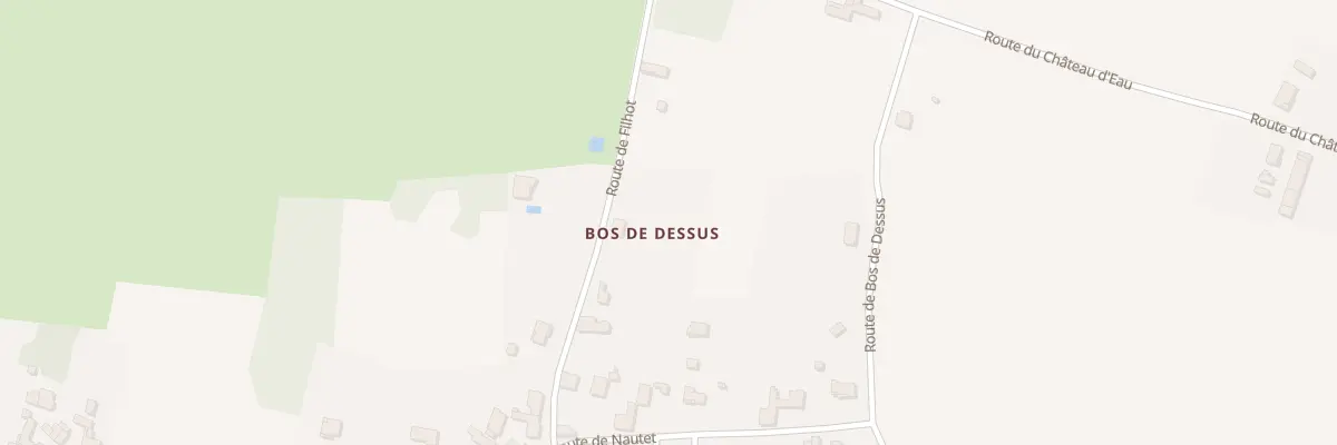 Plan du 13 Bos de Dessus à Sauternes