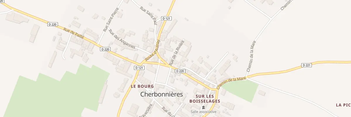 Plan du 2 Rue de la Riviere à Cherbonnières
