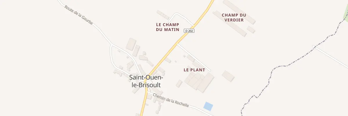 Plan du 29 Le Presbytere à Saint-Ouen-le-Brisoult