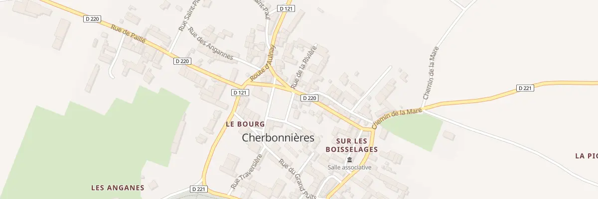 Plan du 7 Pl de l’Eglise à Cherbonnières