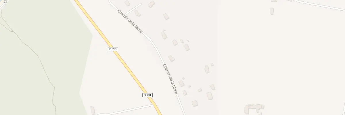 Plan du 20 Che de la Biche à Val-de-Cognac