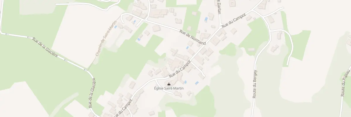 Plan du 445 Bourg-Ouest à Villenave-de-Rions