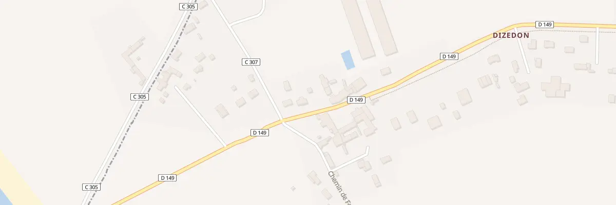 Plan du 90B Rte de Dizedon à Châteaubernard