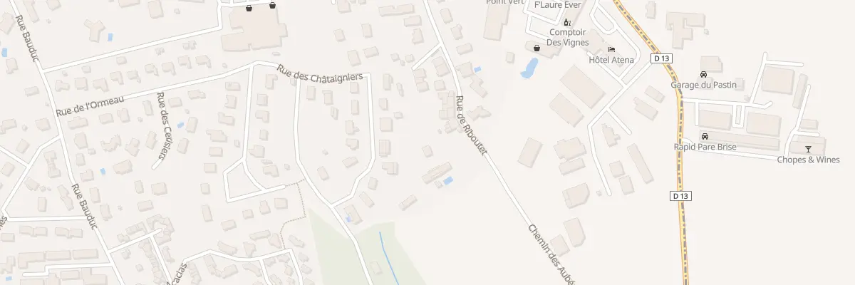 Plan du 12B Rue des Chataigniers à Créon