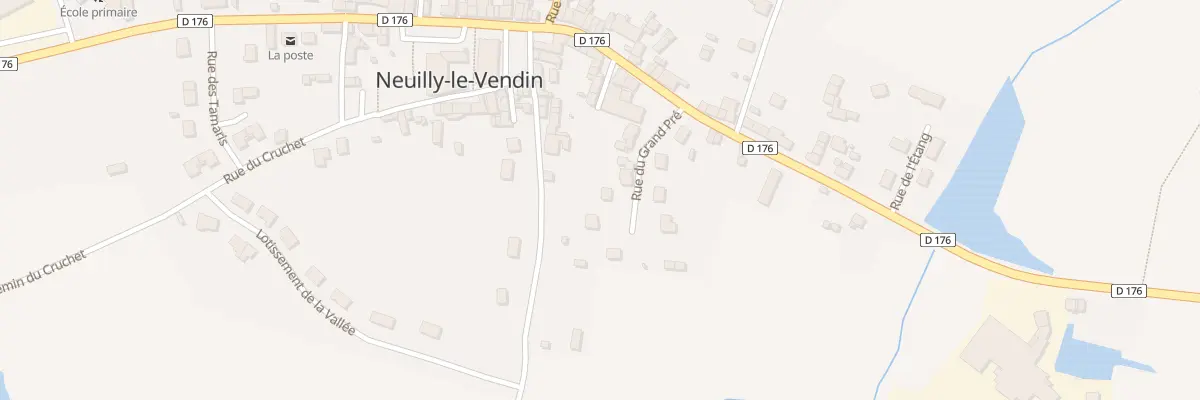 Plan du 12 Rue du Grand Pré à Neuilly-le-Vendin