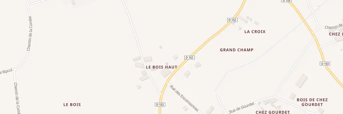 Plan du 22 Rte de Montendre à Vibrac