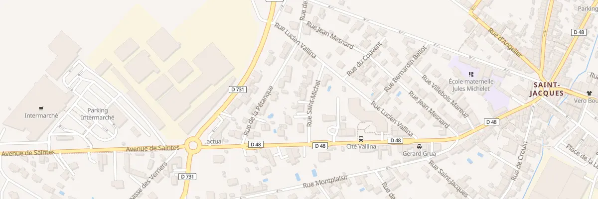 Plan du 11 Rue Saint-michel à Cognac