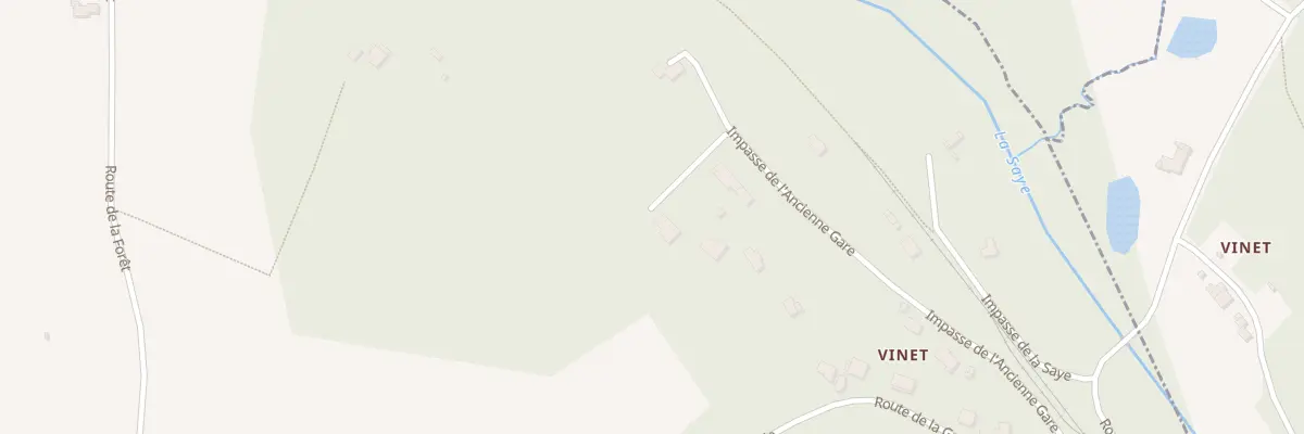 Plan du 2B Vinet à Marcenais