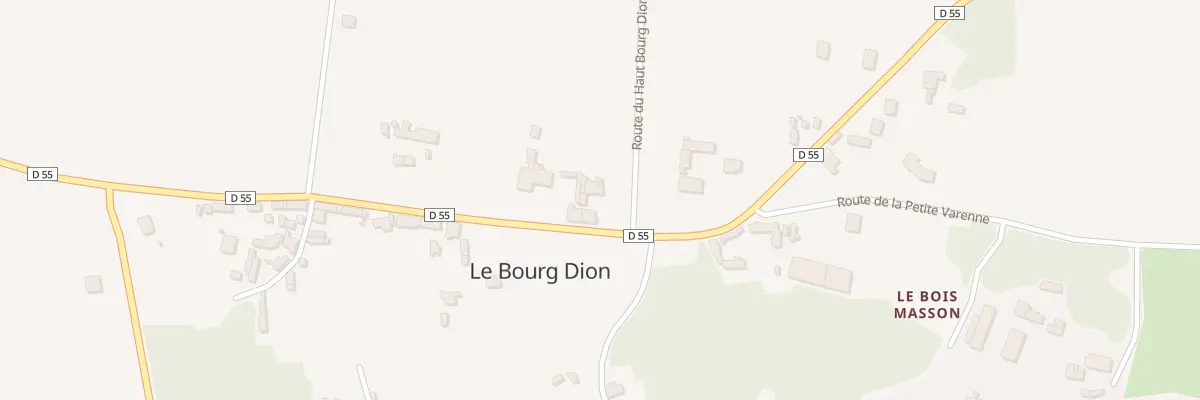 Plan du 9 Rte du Bourg Dion à Brissac Loire Aubance