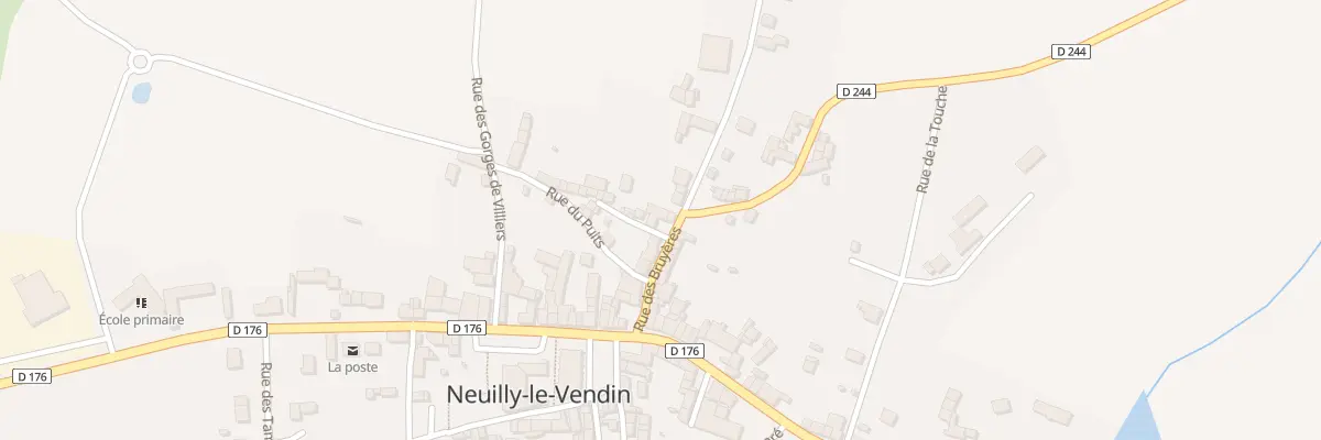 Plan du 15 Rue des Bruyères à Neuilly-le-Vendin