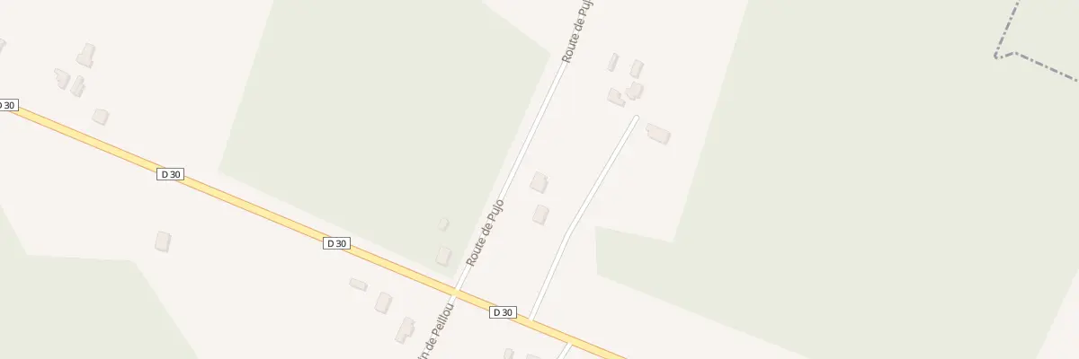 Plan du 130 Rte de Pujo à Castandet