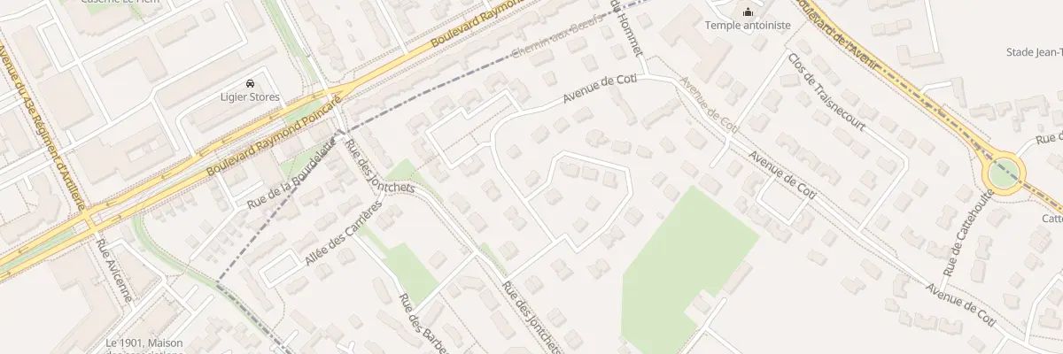 Plan du 42 Rue des Genottes à Cormelles-le-Royal