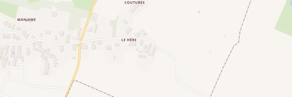 Plan du 91 Le Here à Bommes