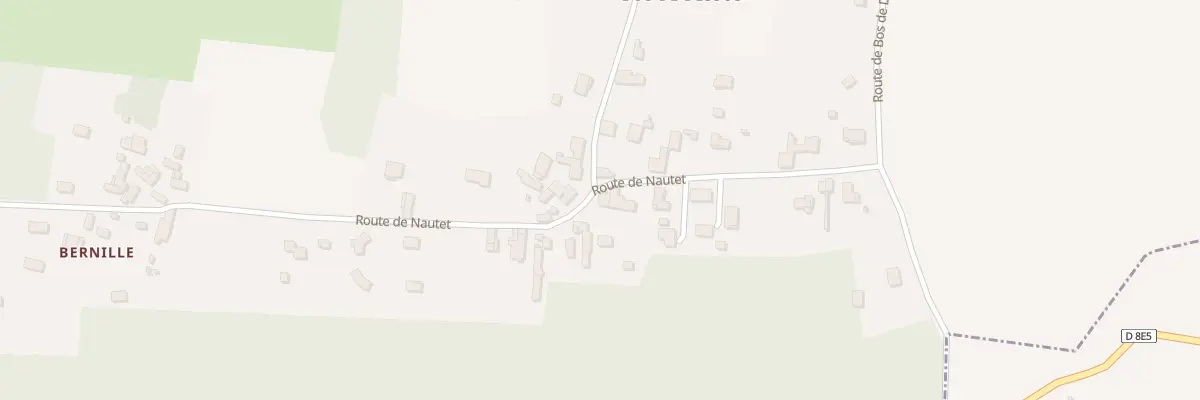 Plan du 141 Nautet Nord à Sauternes
