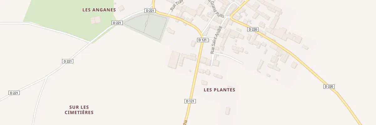 Plan du 8 Rte de Matha à Cherbonnières