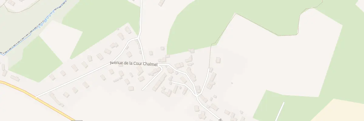 Plan du 27 Av de la Cour Chalmel à Magny-le-Désert
