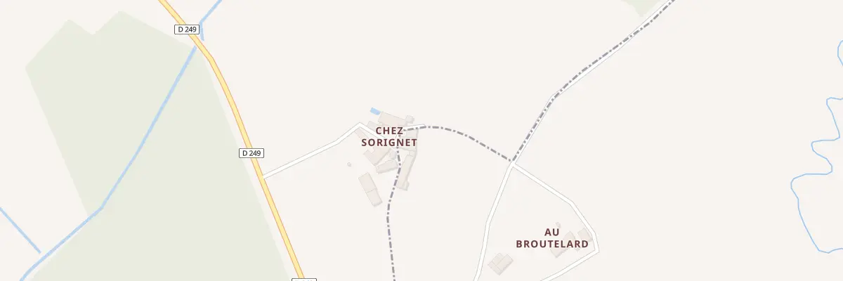 Plan du 5038 Chez Sorignet à Saint-Germain-de-Vibrac