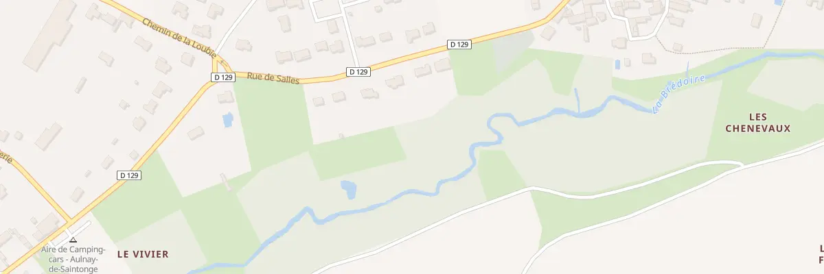 Plan du 650 Rue de Salles à Aulnay