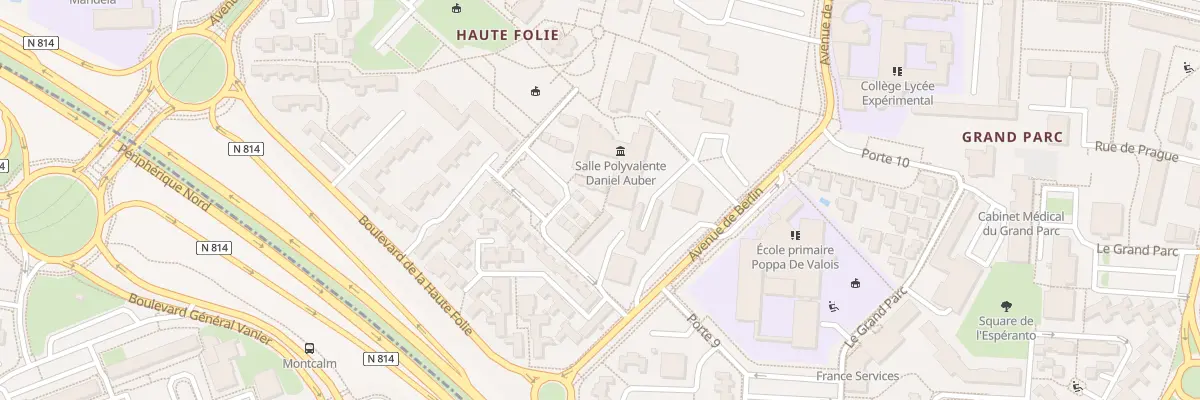 Plan du 763 Bd de la Haute Folie à Hérouville-Saint-Clair
