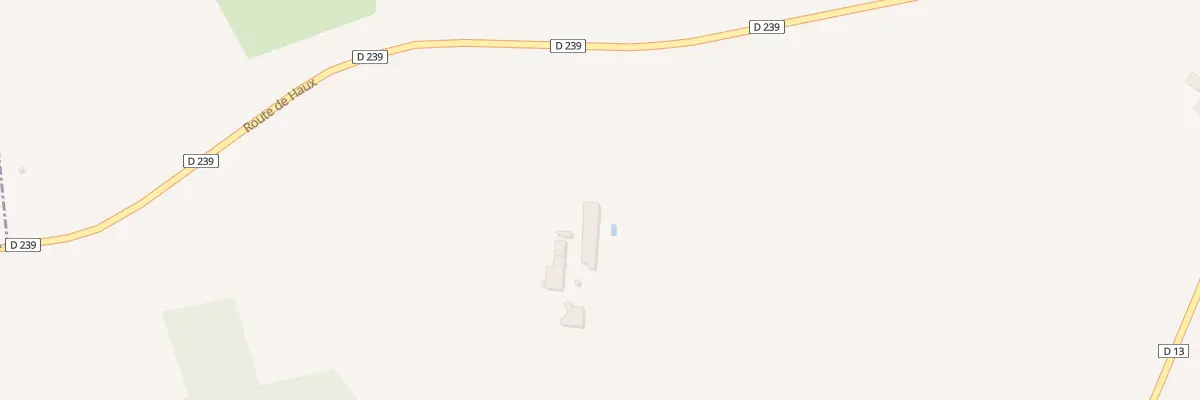 Plan du 2637 Rte de Haux à La Sauve